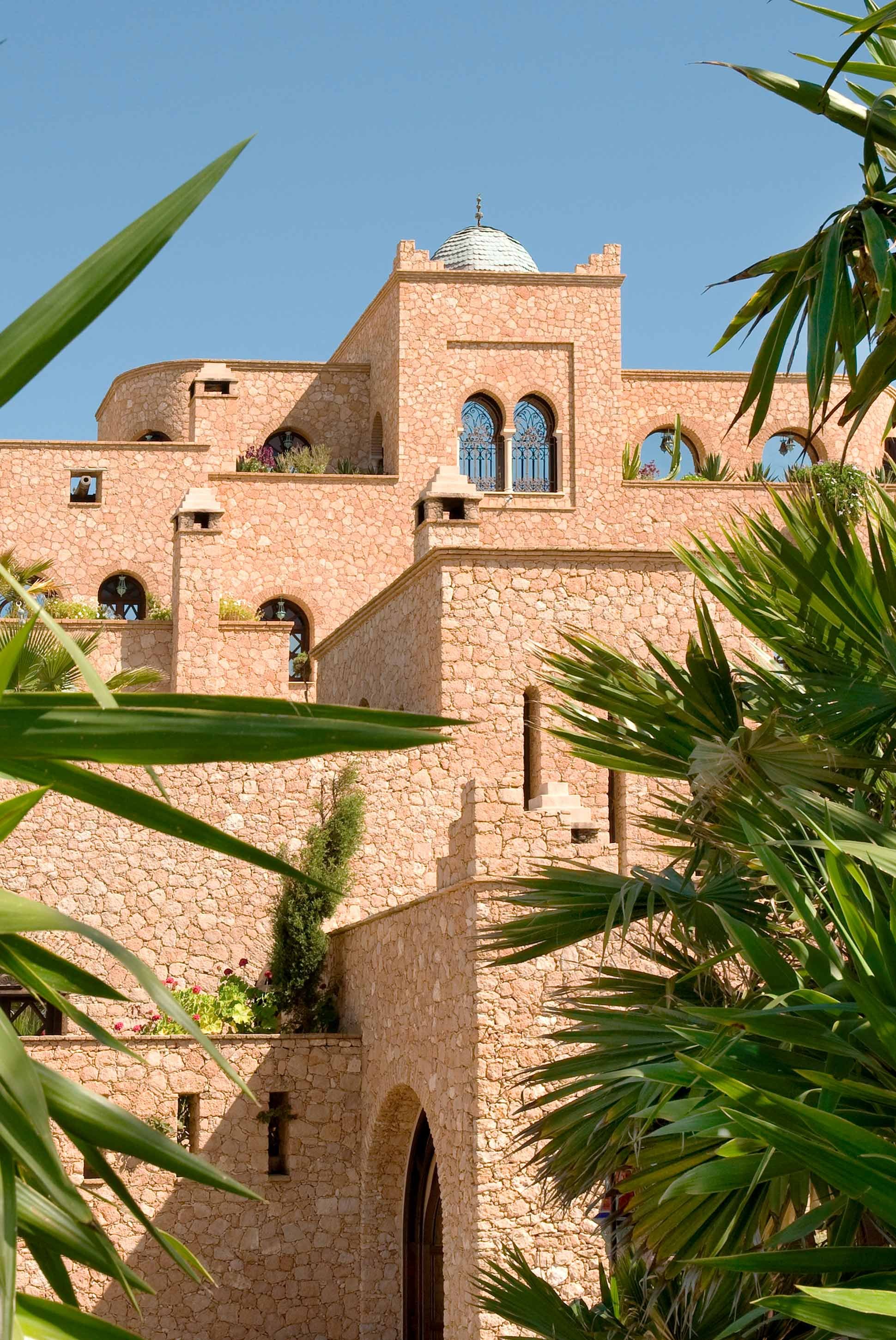 Hôtel de luxe La Sultana Oualidia 5 étoiles Afrique Maroc Oualidia façade